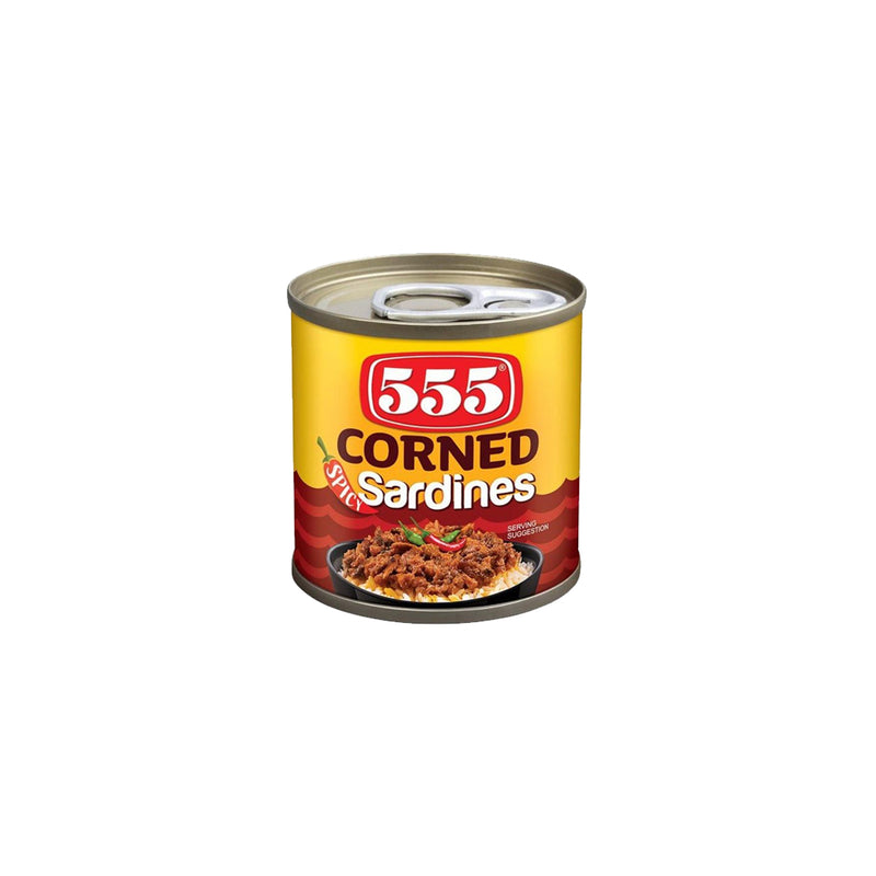 555 Spicy Corned  Sardines 100g