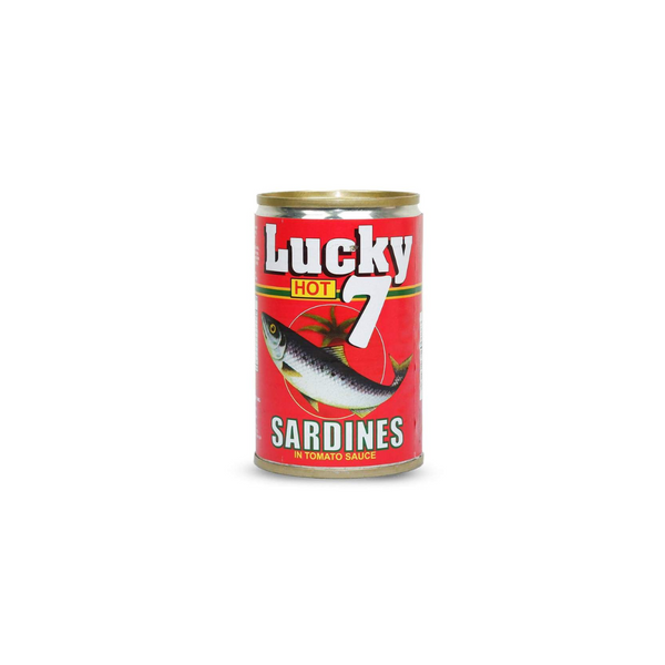 Lucky 7 Hot Sardines 155g