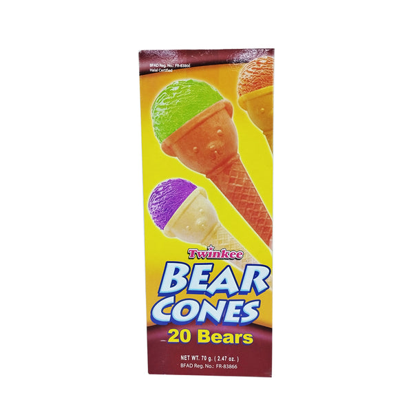 Twinkee Bear Cones 70g
