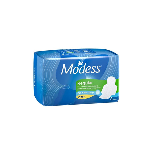 Modess Maxi Dry Max Wings 8s