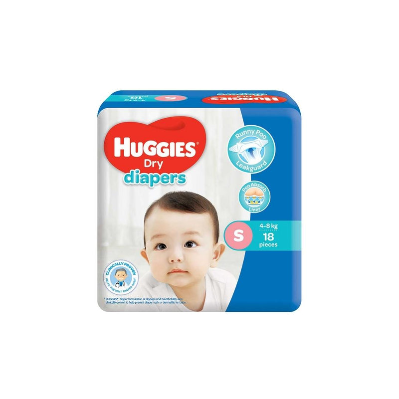 Huggies Dry Small 18's