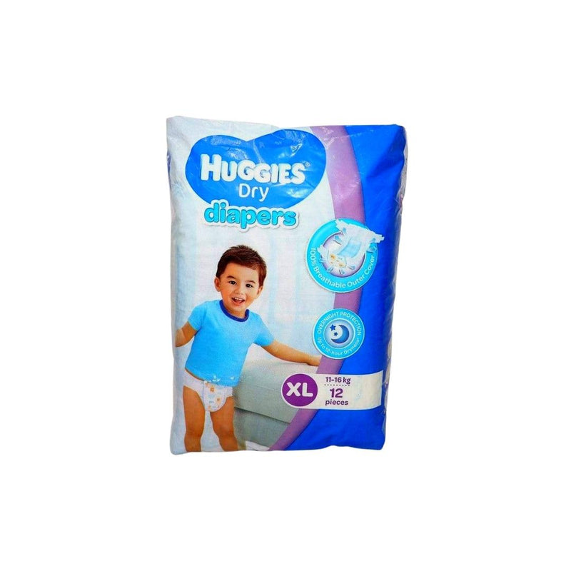 Huggies Dry XL Regular 12's