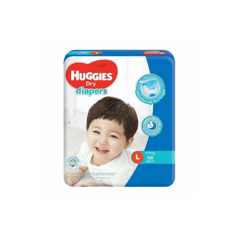 Huggies Dry Large SJP 68