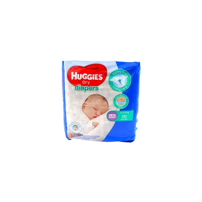 Huggies Dry Newborn 20's