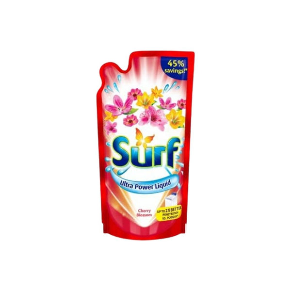 Surf Liquid Detergent Cherry Blossom Pouch 900ml