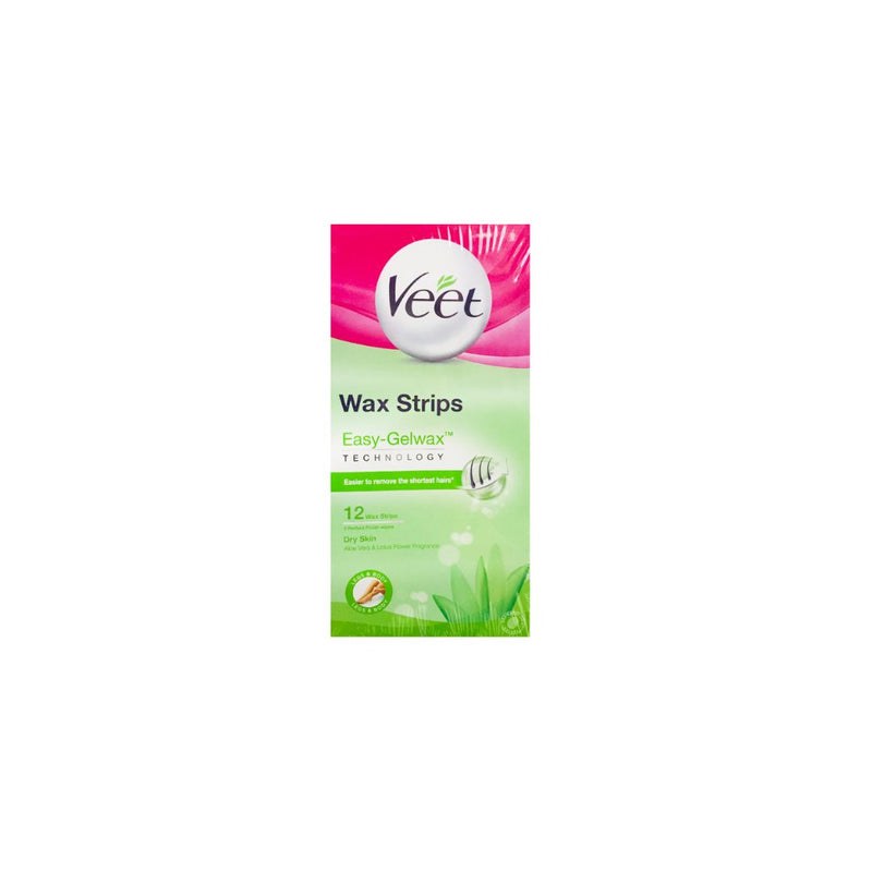 Veet Wax Strip Legs Dry 12's