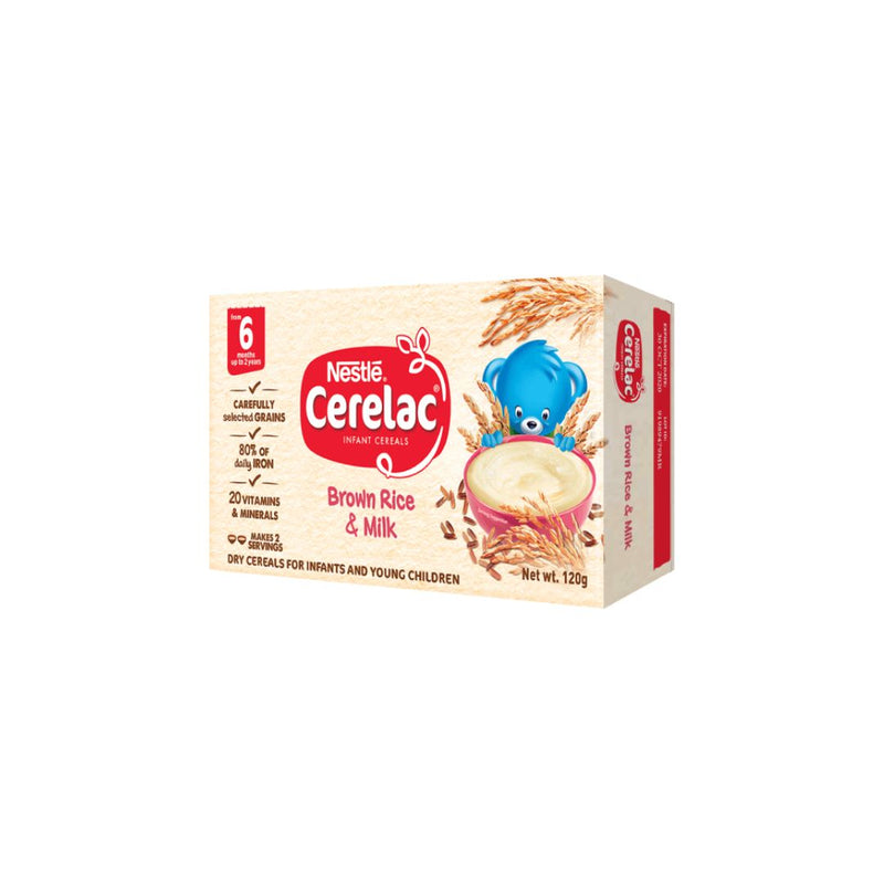 Cerelac Brown Rice & Milk 120g