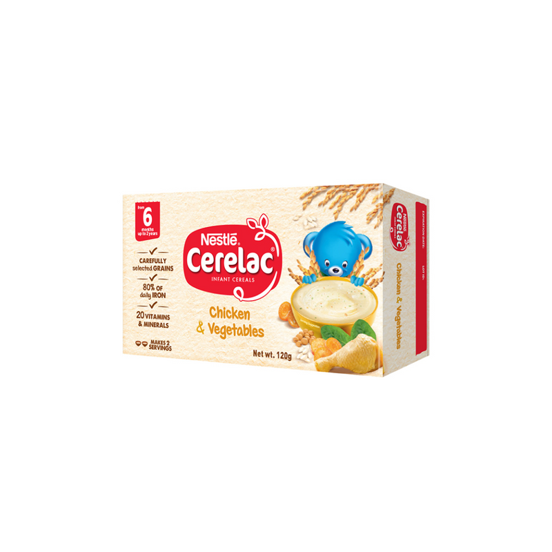 Cerelac Chicken & Vegetables 120g