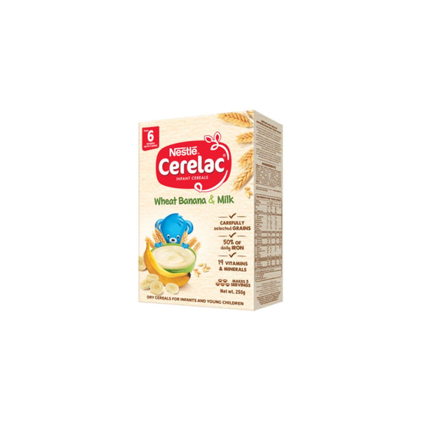 Cerelac Wheat Banana & Milk 250g