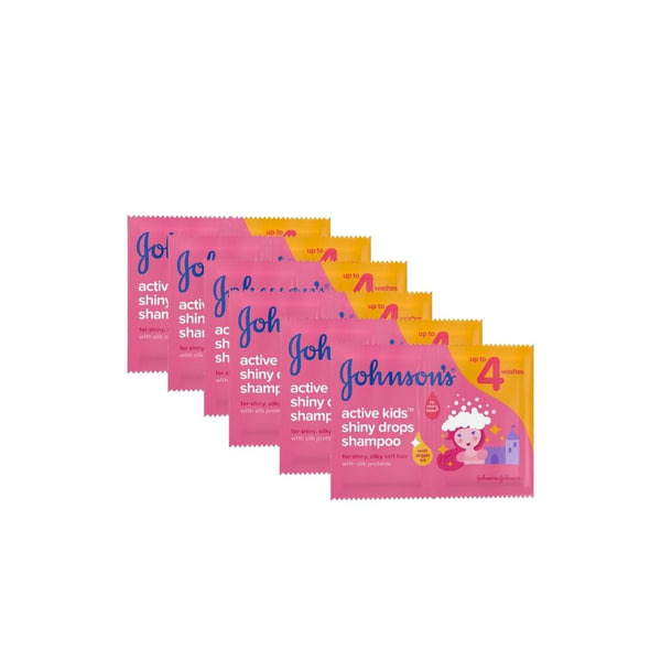 Johnsons Active Kids Shiny Drops Shampoo 8ml 6s