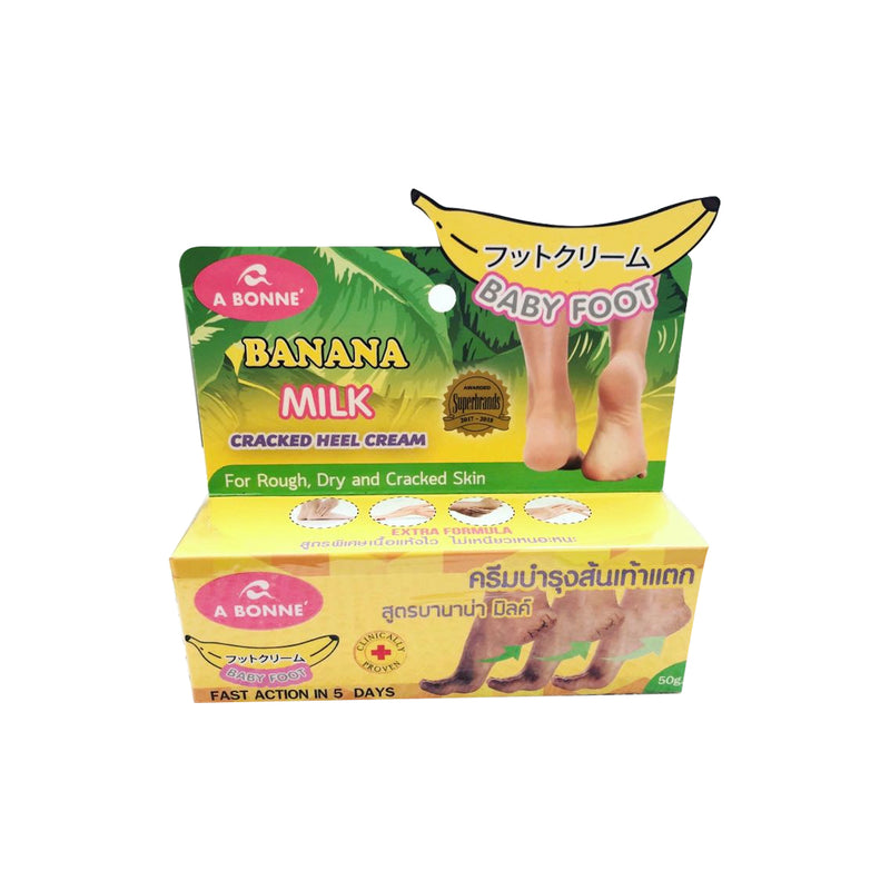 Abonne Banana Milk Cracked Heel Cream Sachet 15g