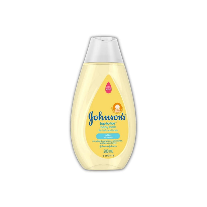 Johnsons Top To Toe Wash 200ml