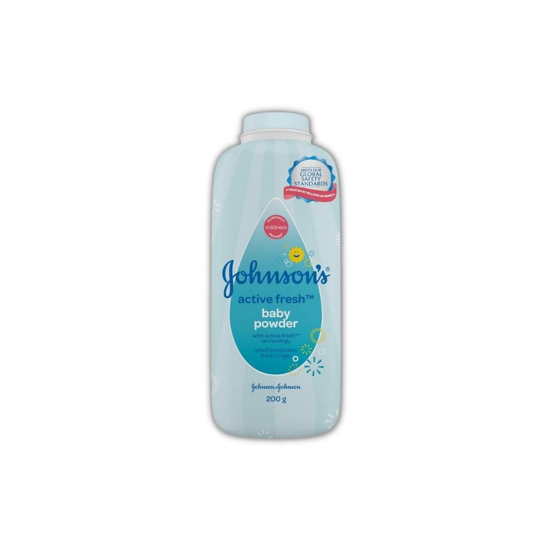 Johnsons Powder Active Fresh 200g