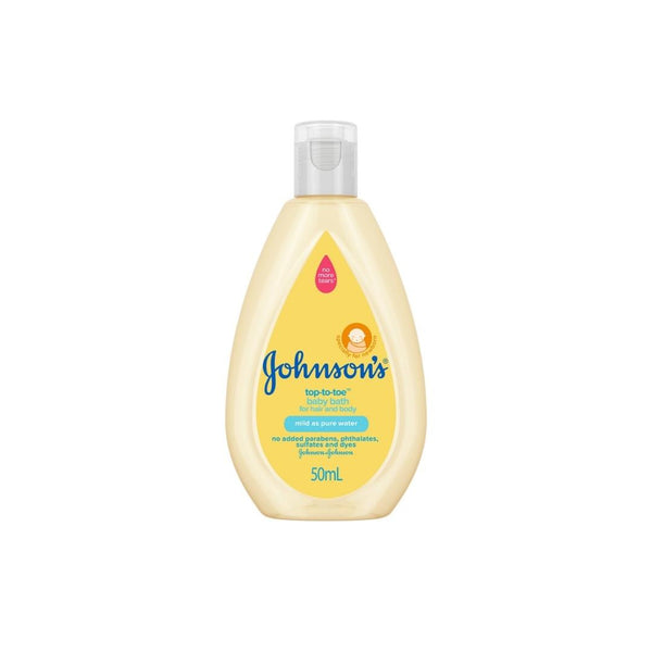 Johnsons Baby Bath Wash Top To Toe 50ml