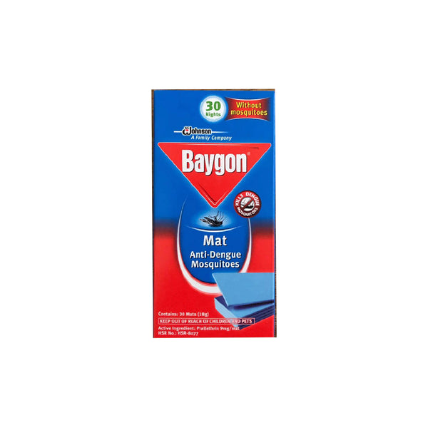 Baygon Mat Anti-Dengue Mosquitoes  30s Refill