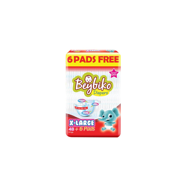 Beybiko Diapers X-Large 48+6 pads