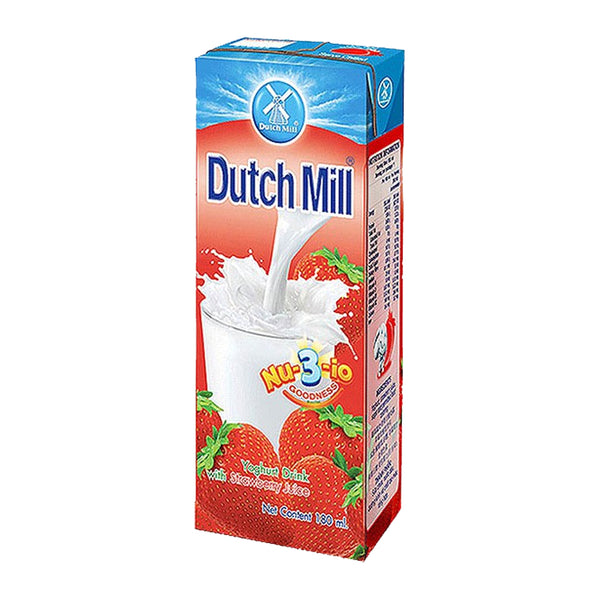 Dutch Mill Yoghurt Strawberry Drink 180ml