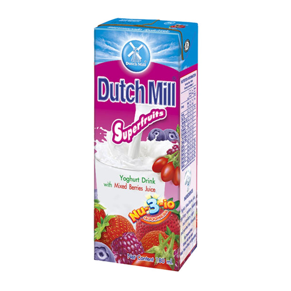 Dutch Mill Yoghurt Superfruits Drink 180ml