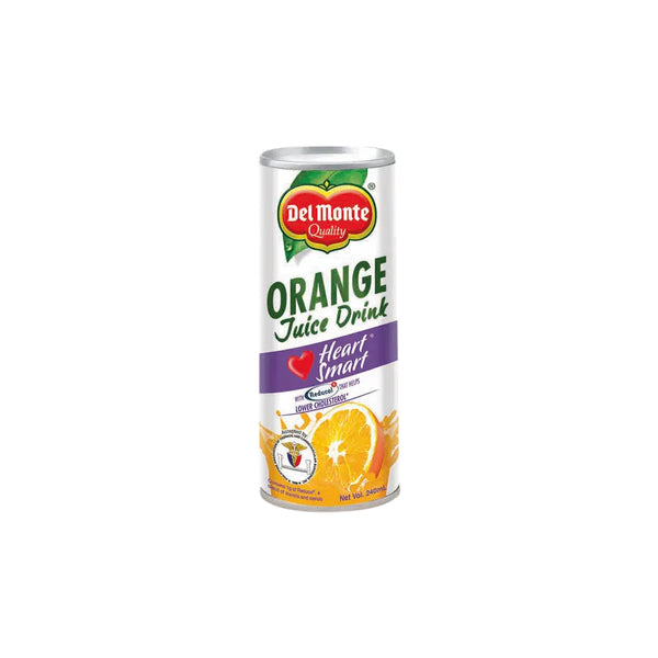Del Monte Orange Juice Drink Heart 240ml