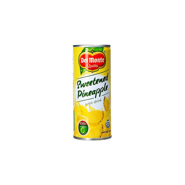 Del Monte Sweetened Pineapple Juice Drink 240ml