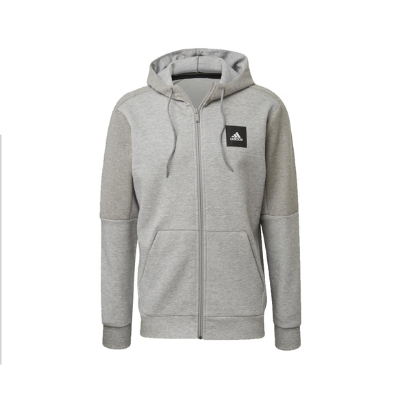 Adidas Men's Mhs Fz Sta Sweatshirt  Grey