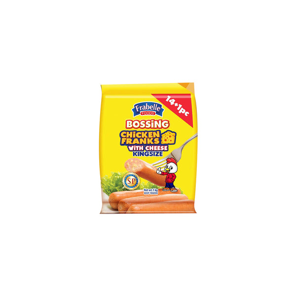 Frabelle Foods Bossing Chicken Franks with Cheese 1kg