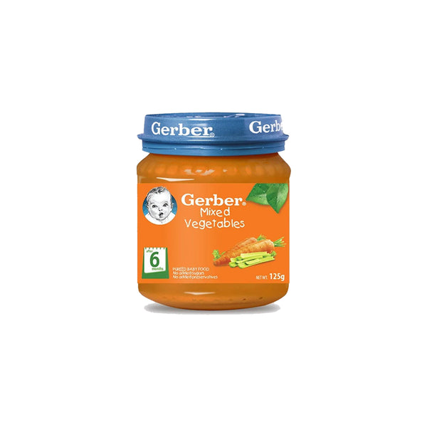 Gerber Mixed Vegetable Pure 125g