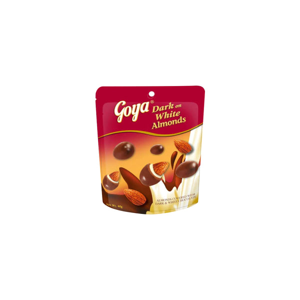 Goya Dark on White Almonds 40g