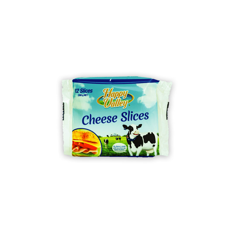 Happy Valley Cheese Slices 200g