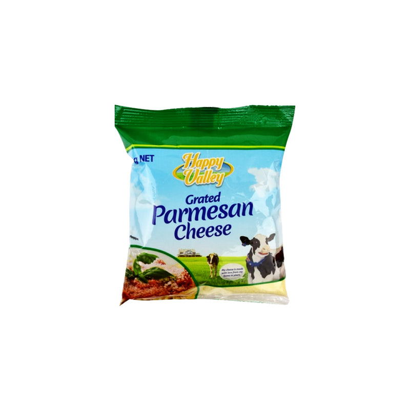 Happy Valley Grated Parmesan Cheese 100g