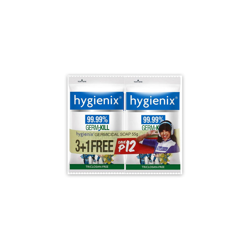Hygienix Germicidal Soap 55g 3+1