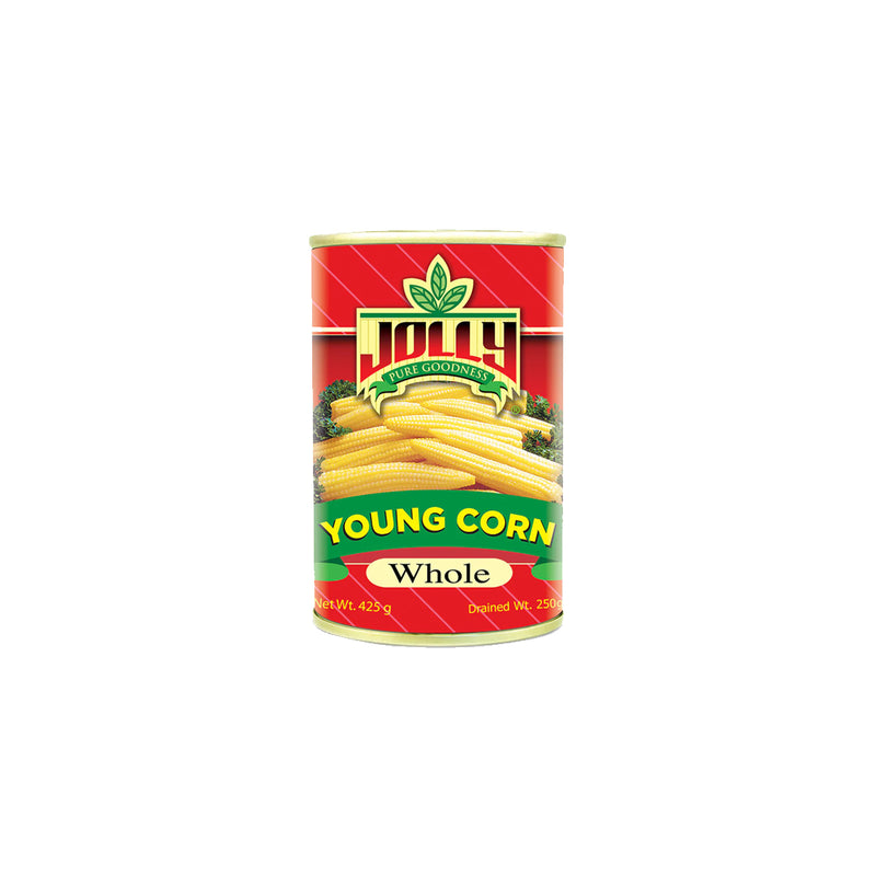 Jolly Young Corn Whole 425g