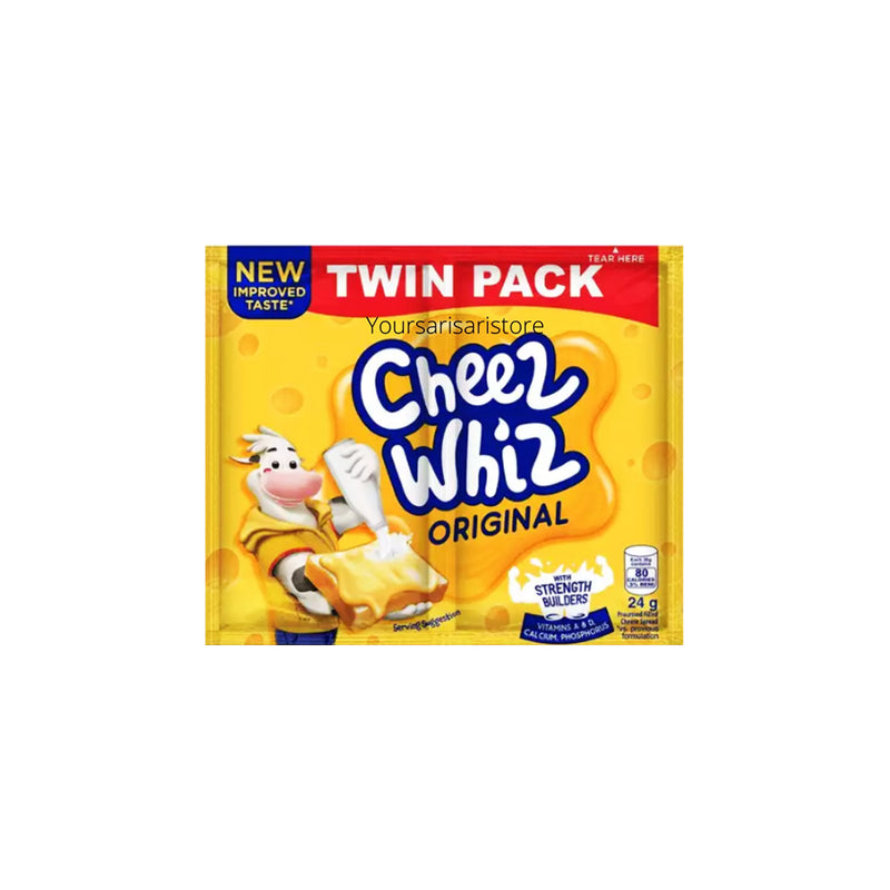 Kraft Cheez Whiz Plain 24g