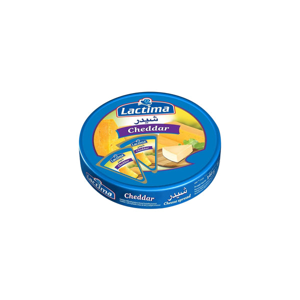 Lactima Processed Cheese Cheddar Porcji 120g