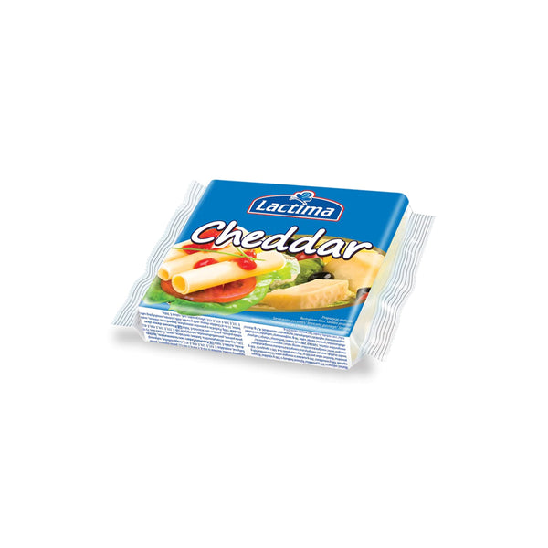 Lactima Processed Cheese Cheddar Slices 130g