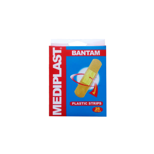 Mediplast Plastic Strips Bantam 25's