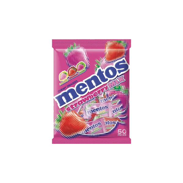 Mentos Strawberry Mix 50's/40