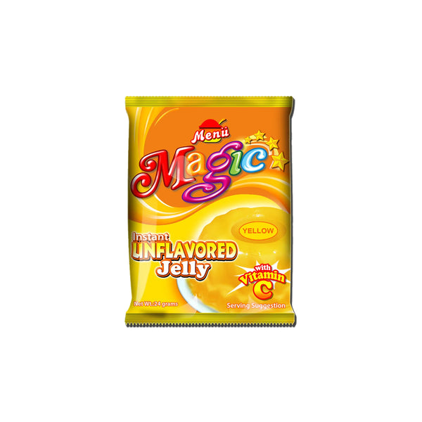 Menu Magic Gulaman Unflavored Yellow 24g