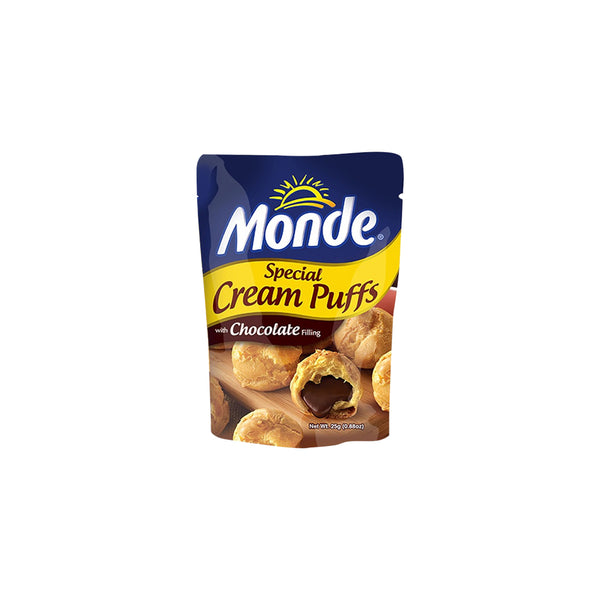 Monde Special Cream Puff Chocolate 25g