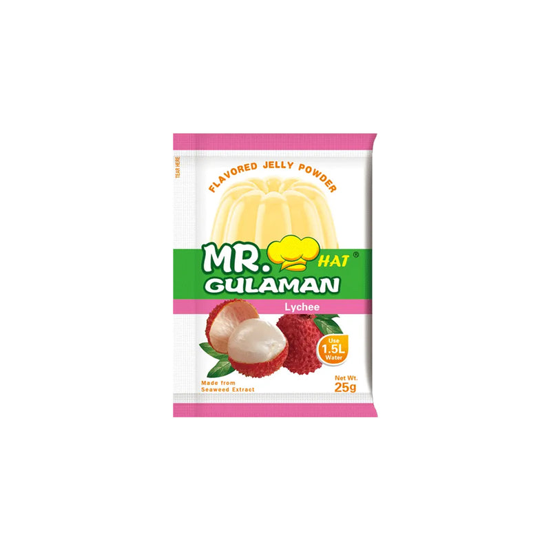 Mr. Hat Gulaman Lychee 24g