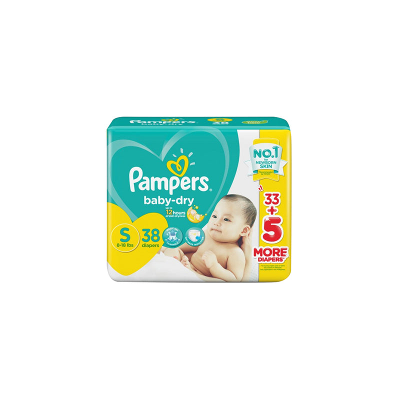 Pampers Baby Dry Small 38x4 Small