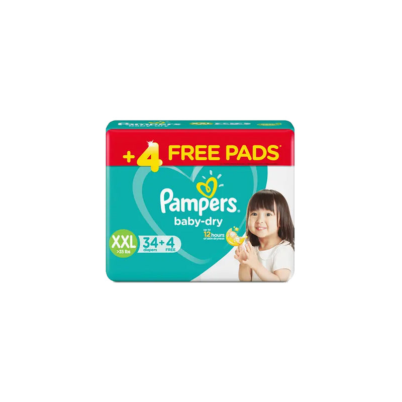Pampers Baby Dry XXL 34+4