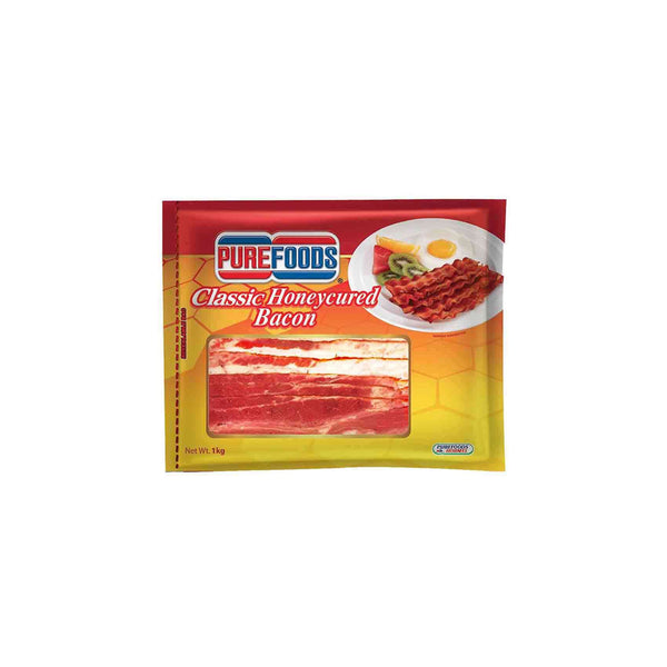 Purfoods Honeycured Bacon Slice 1kg