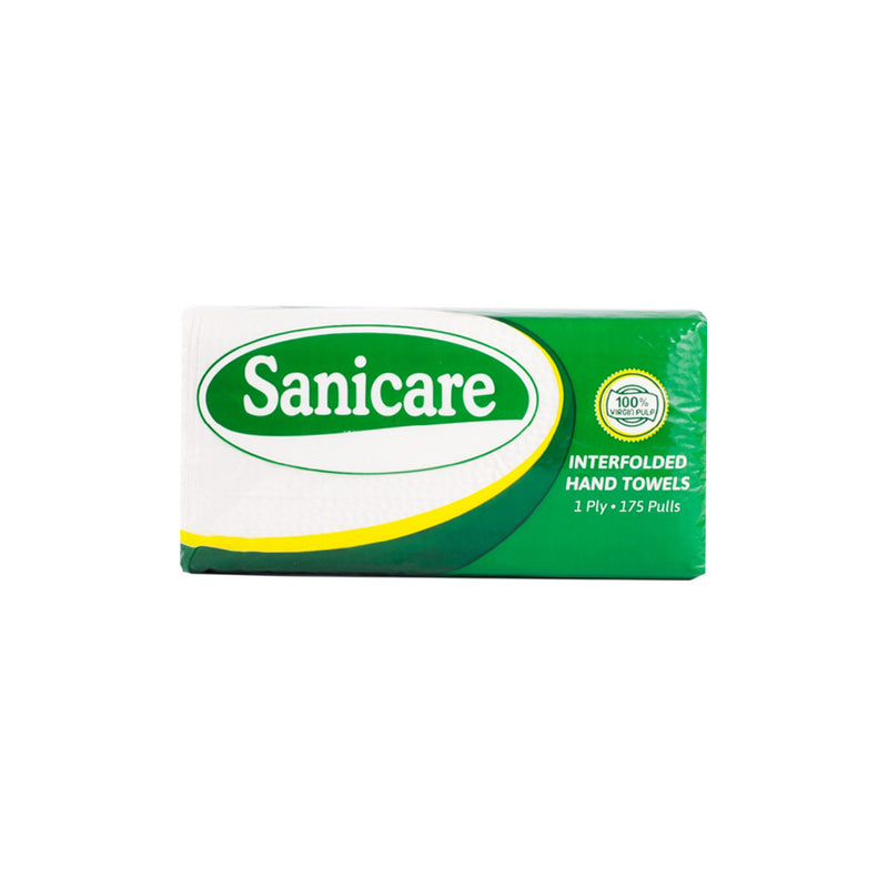 Sanicare Paper Towel  1Ply 175 Pulls