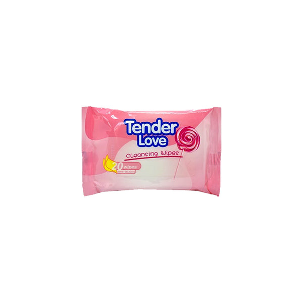 Tender Love Cleansing Wipes 20's