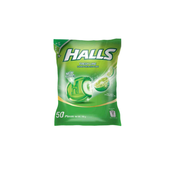 Halls Fresh Lime 50's