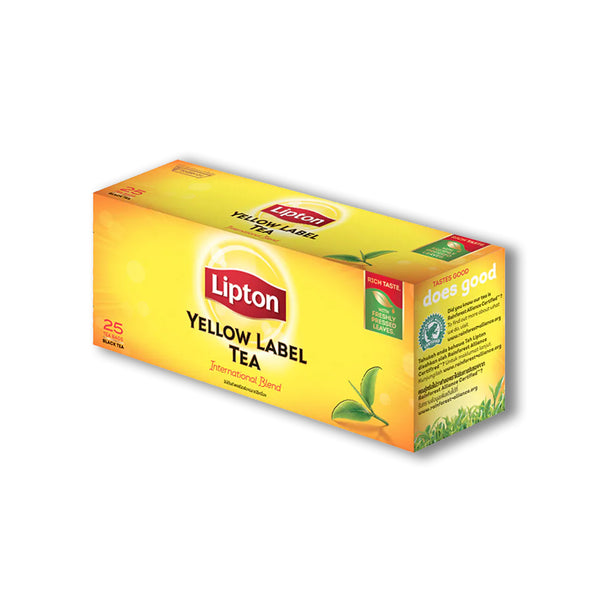 Lipton Yellow Label Tea 25 Bags x 2g.